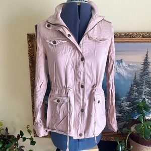 Cream Jacket Lightweight BarIII